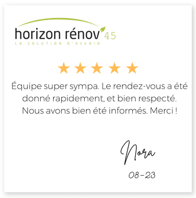 avis horizon renov 45 Nora