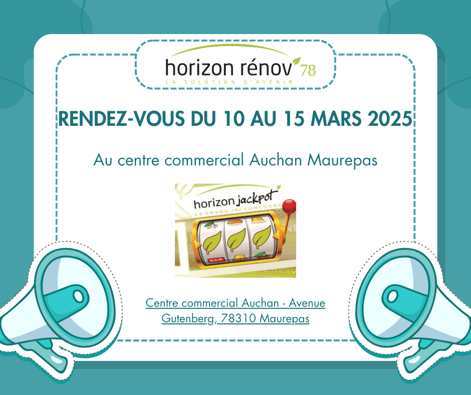 Horizon Rénov’ au Centre Commercial Auchan Maurepas